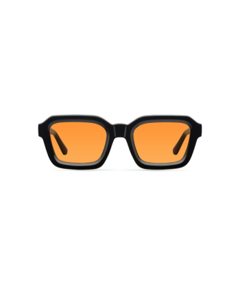 Sunglasses MELLER Nayah Black Orange brillant des détails fins