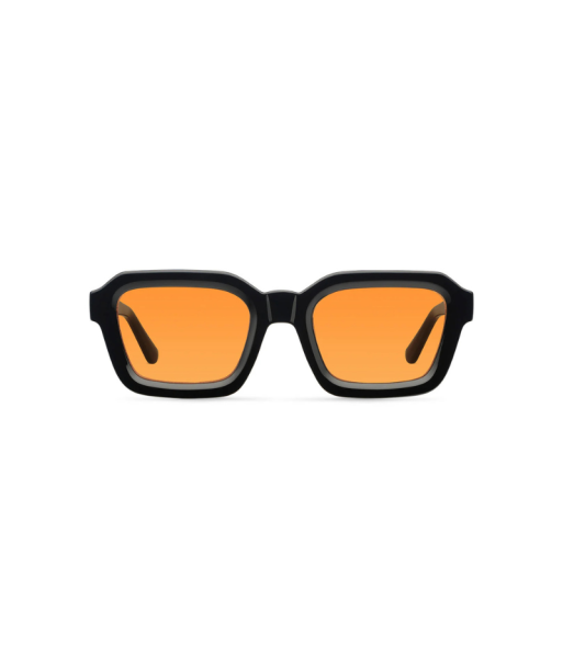 Sunglasses MELLER Nayah Black Orange brillant des détails fins