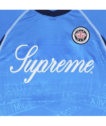 Jersey SUPREME Jacquard Soccer Blue Livraison rapide