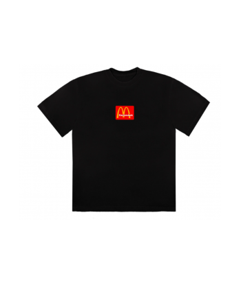 T-Shirt CACTUS JACK x MCDO Sesame Black meilleur choix