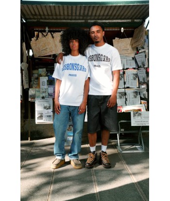 T-Shirt LES BONS GARS Logo College Bleu sélection de produits