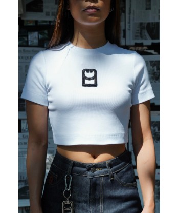 Crop Top LES BONS GARS Logo relief soldes