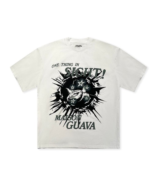 T-shirt MAISON GUAVA 'Maison De La Goyave' White pas cher chine