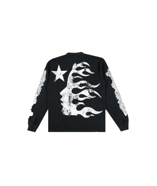 Waffle longsleeves HELLSTAR Black Véritable concentré