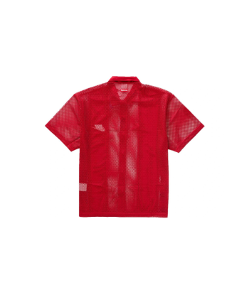 Supreme Nike Mesh S/S Shirt Red en stock