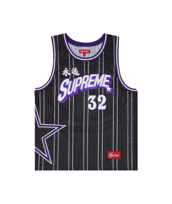 Basketball Jersey SUPREME Star 'Black' Comparez et commandez 