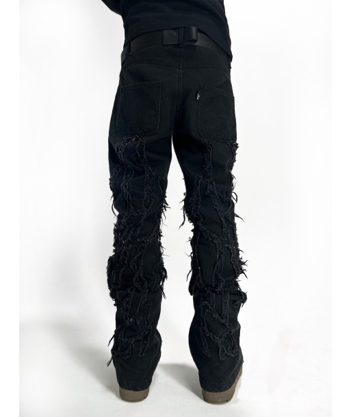 Vein® Denim Pants QUIROZ in Black sélection de produits