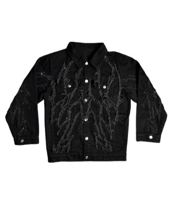 Vein® Denim Jacket QUIROZ in Black 2024