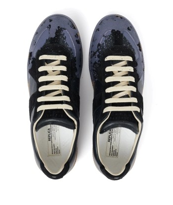 Paint Replica Leather Sneakers de France