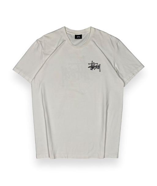 Stüssy White Splatter Logo Tee Venez acheter