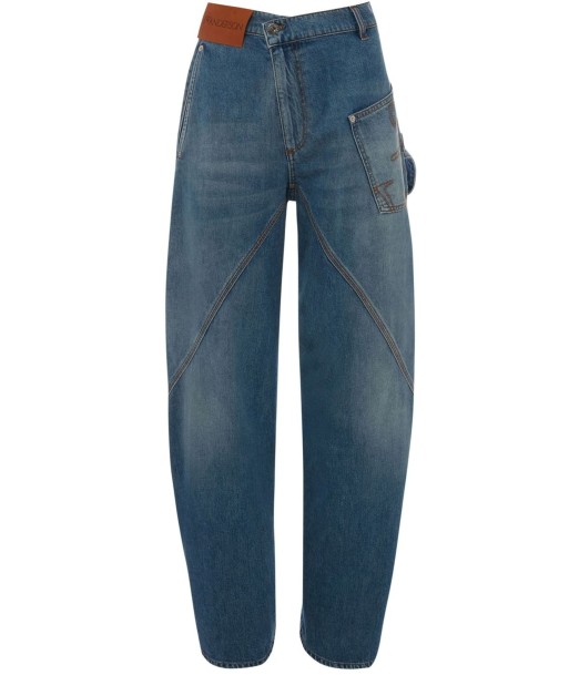 Oversized Twisted Wide Leg Jeans est présent 