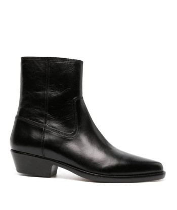 Okuni Leather Ankle Boots ouvre sa boutique