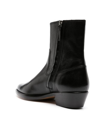 Okuni Leather Ankle Boots ouvre sa boutique