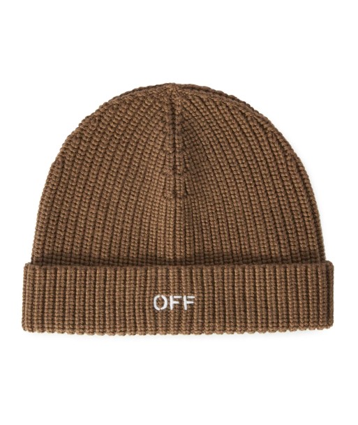 Off Stamp Virgin Wool Beanie Hat chez Cornerstreet bien 