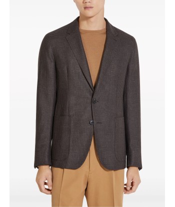 Notched Lapels Single Breasted Blazer destockage