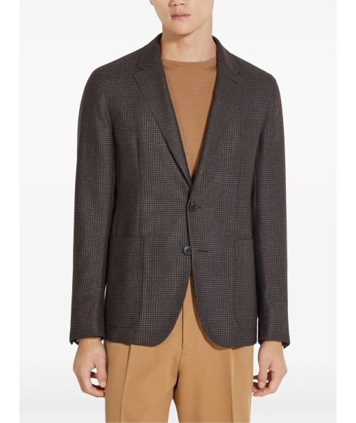 Notched Lapels Single Breasted Blazer destockage