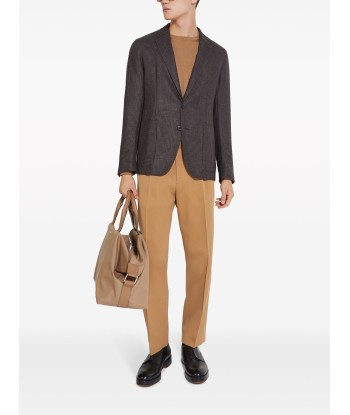 Notched Lapels Single Breasted Blazer destockage