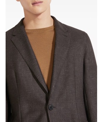 Notched Lapels Single Breasted Blazer destockage