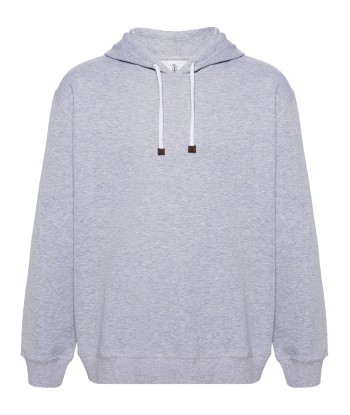 Mélange Effect Jersey Hoodie Livraison rapide