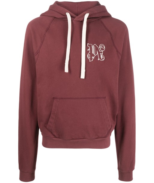 Monogram Embroidered Cotton Hoodie votre