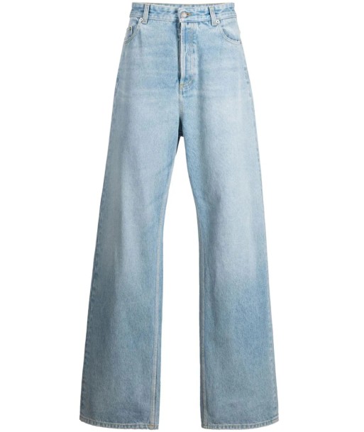 Mid Rise Wide Leg Jeans de la marque