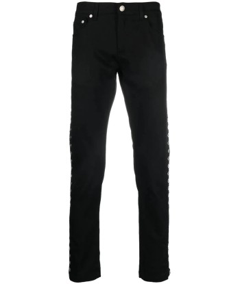 Mid Rise Skinny Jeans le des métaux précieux