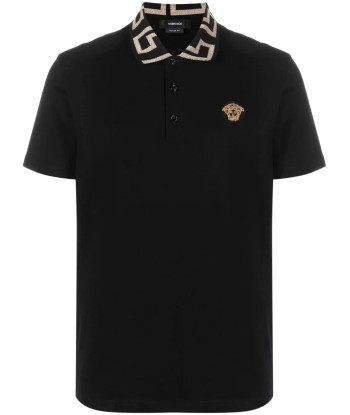 Medusa Head Motif Polo Shirt prix