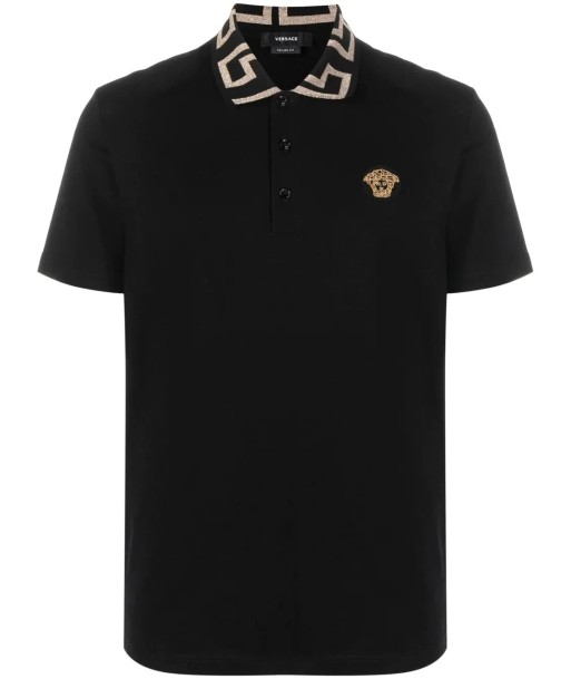 Medusa Head Motif Polo Shirt prix