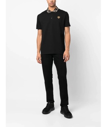 Medusa Head Motif Polo Shirt prix