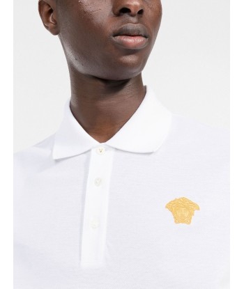 Medusa Head Motif Polo Shirt commande en ligne