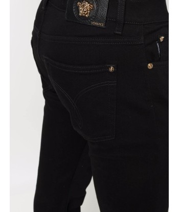 Medusa Plaque Bootcut Jeans Profitez des Offres !