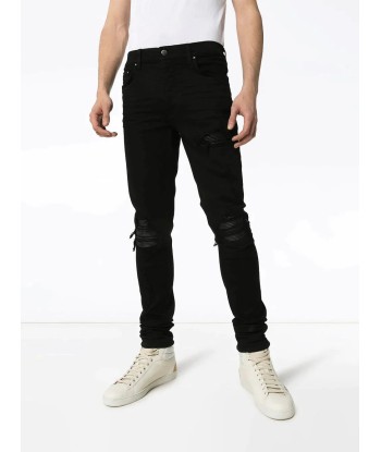 MX1 Distressed Effect Slim Fit Jeans les ctes