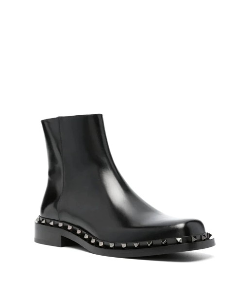 M-Way Rockstud Leather Boots Véritable concentré