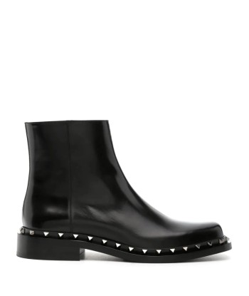 M-Way Rockstud Leather Boots Véritable concentré