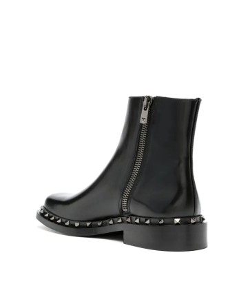 M-Way Rockstud Leather Boots Véritable concentré