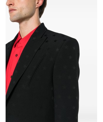 Stars Print Blazer une grave pollution 