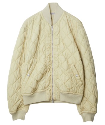 Stand Up Collar Quilted Bomber Jacket acheter