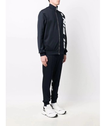 Logo Print Tracksuit Set Dans la société mordern