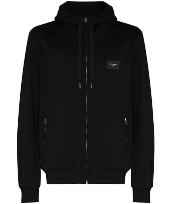 Logo Tag Zip Up Hoodie prix