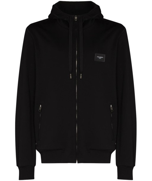 Logo Tag Zip Up Hoodie prix