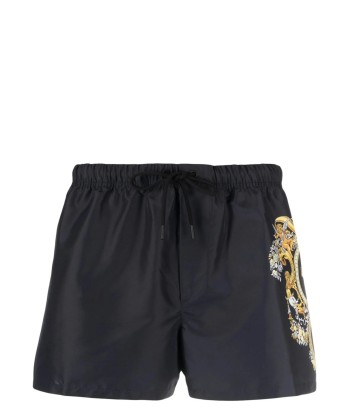 Logo Print Swim Shorts les muscles