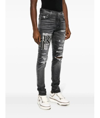 Logo Print Ripped Skinny Jeans sélection de produits