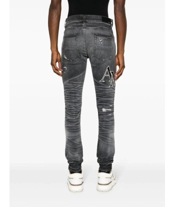 Logo Print Ripped Skinny Jeans sélection de produits