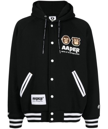 Logo Print Hooded Jacket Profitez des Offres !