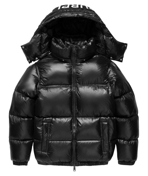 Logo Print Hooded Down Jacket suggérées chez