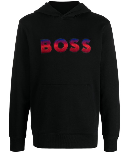 Logo Print Gradient Effect Hoodie en linge