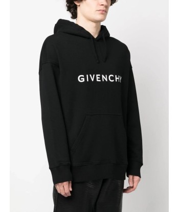 Logo Print Drawstring Hoodie offre 