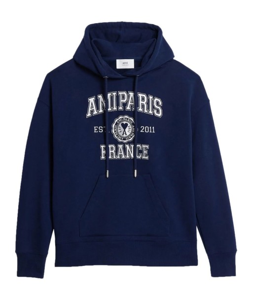 Logo Print Drawstring Hoodie Les magasins à Paris