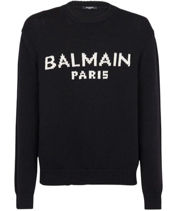 Logo Print Crew Neck Jumper Les magasins à Paris