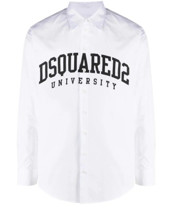 Logo Print Cotton Shirt livraison et retour toujours gratuits